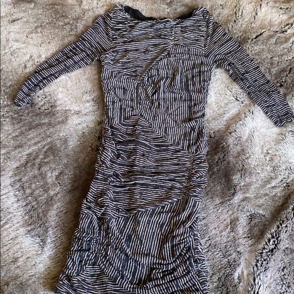 Plenty Tracy Reese Body Con Dress Back ZIP - Picture 2 of 6